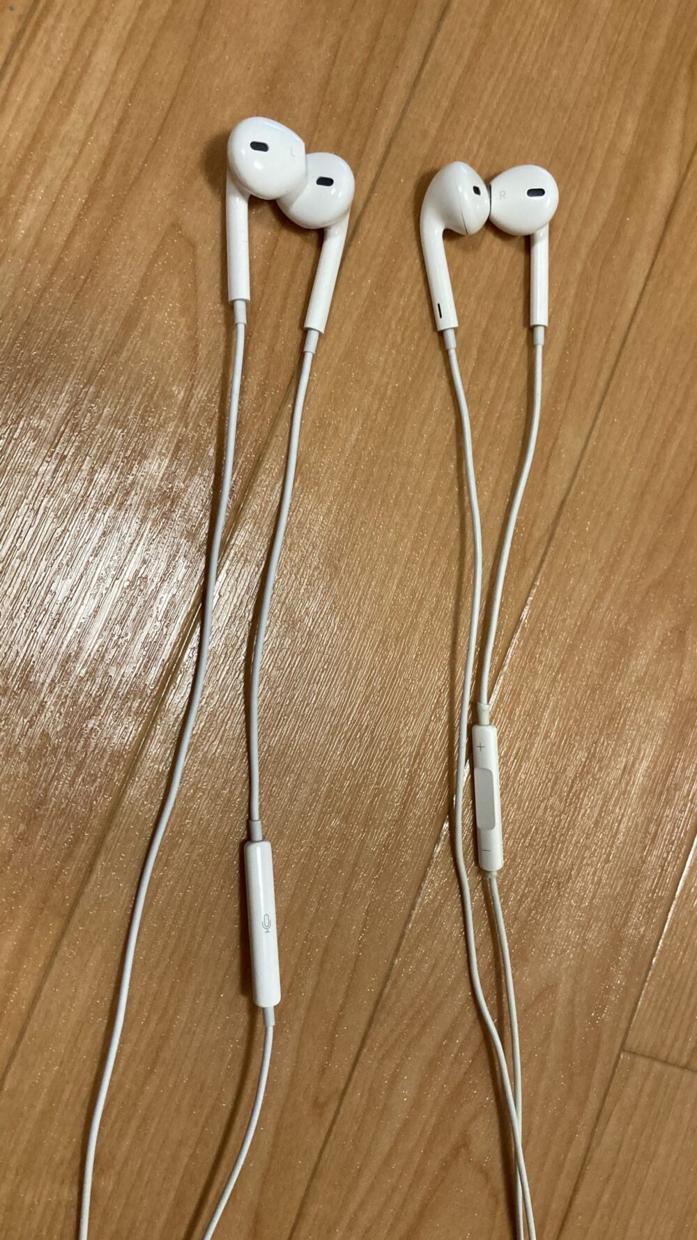 iPhone純正イヤホンアップル①